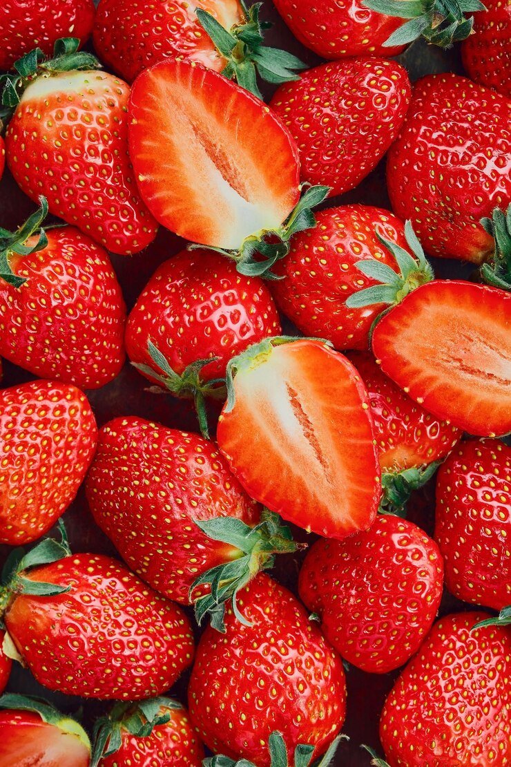 Premium Tiefgekühlte Erdbeeren